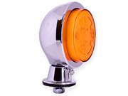 PRD053 - LANTERNA  APOLO BOJUDA FOGUINHO ÂMBAR 85MM 6 LEDS - 11487