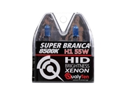 001-LÂMPADA QUALYTEN H1 SUPER BRANCA EFEITO XENON   (PAR) - 4546