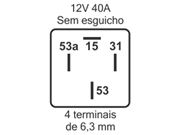 RT25- RELE TEMPORIZADOR DE LIMPADOR - 6323